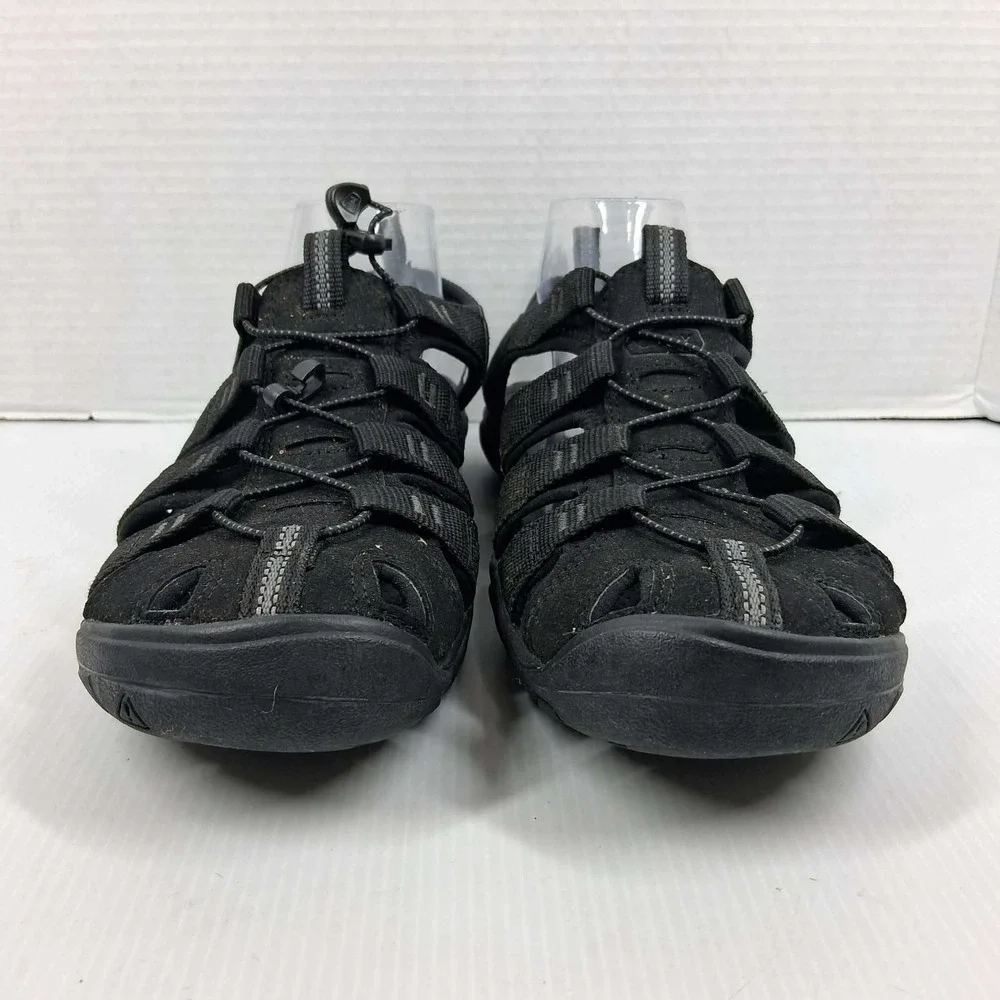 Keen Clearwater CNX Mens 11 Black Waterproof Hiking Water Sandals 1020662